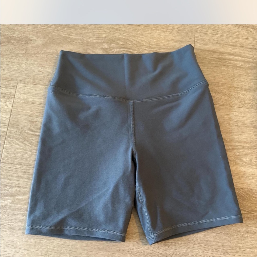 Gray YPB biker Shorts